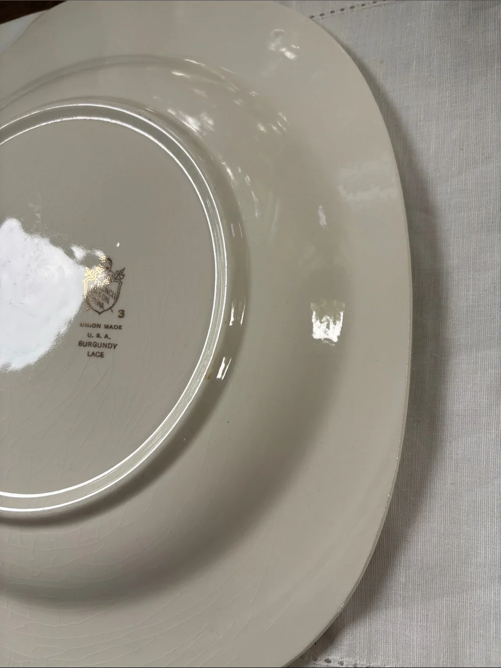 French Saxon China Company vintage french